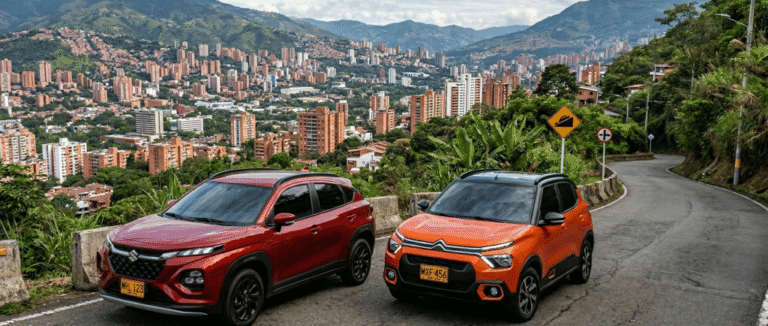 Suzuki Fronx vs. Citroën C3 Max: ¿Cuál es la mejor SUV para las calles de Medellín?
