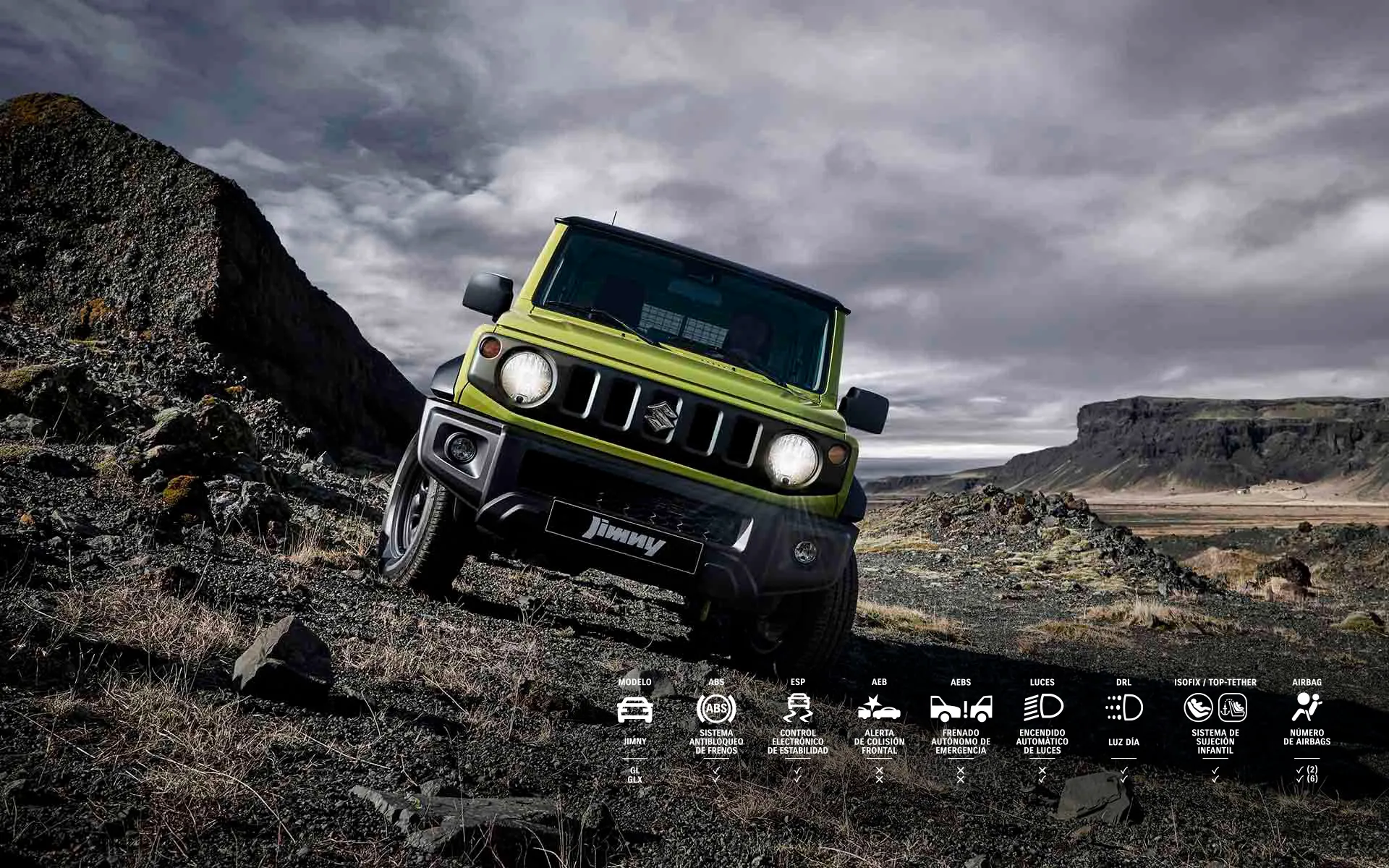 Exterior Jimny 3 puertas